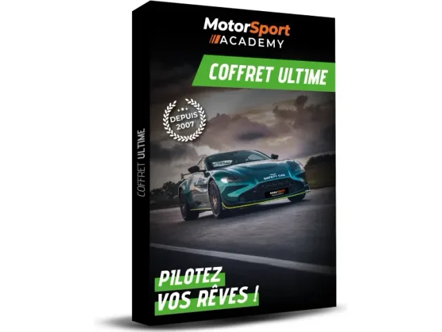 Le coffret Ultime, boîtier cadeau Motorsport Academy